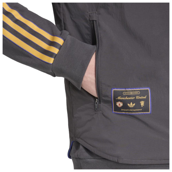 Adidas Ανδρικό αμάνικο μπουφάν Manchester United Terrace Icons Vest